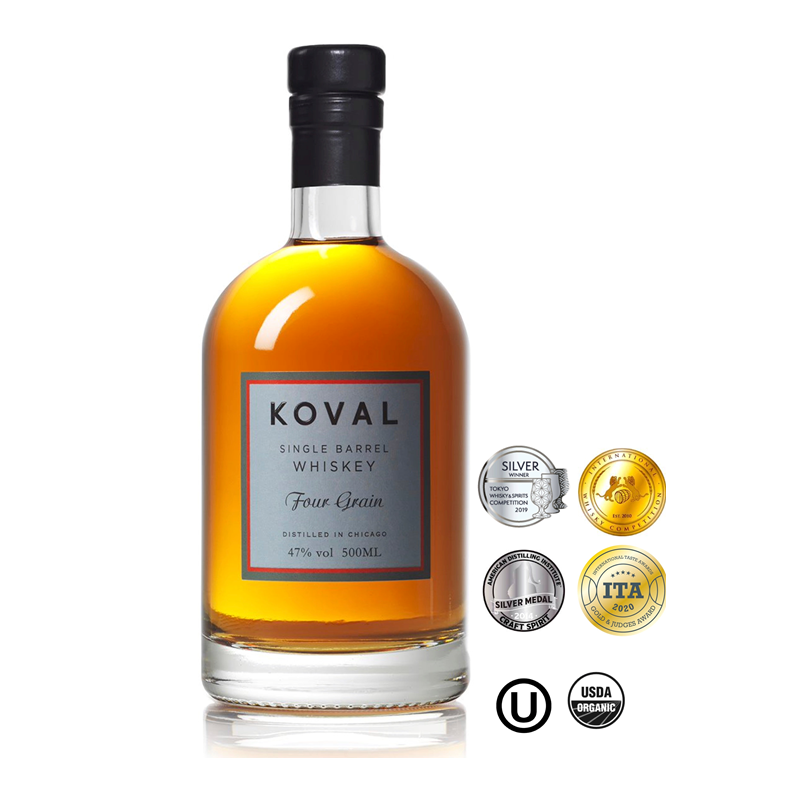 Koval - Four Grains Single Barrel Whiskey 500ml