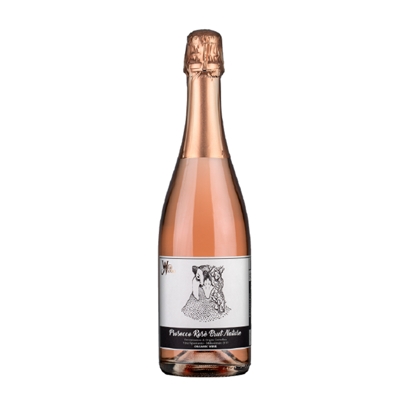 Wild Nature Prosecco DOC Rosé Spumante Brut Nature Millesimato Bio 2020